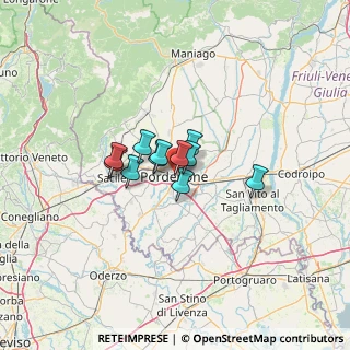 Mappa Viale Dante, 33170 Pordenone PN, Italia (6.92818)