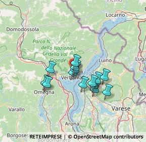 Mappa Via Motte, 28819 Vignone VB, Italia (9.97429)