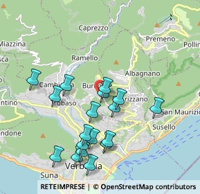 Mappa Via Motte, 28819 Vignone VB, Italia (1.89278)