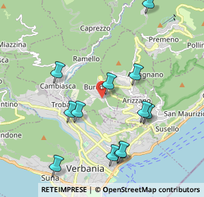 Mappa Via Motte, 28819 Vignone VB, Italia (2.05667)