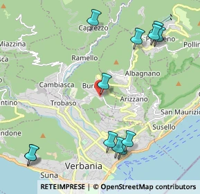 Mappa Via Motte, 28819 Vignone VB, Italia (2.53833)