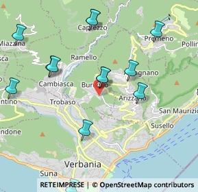 Mappa Via Motte, 28819 Vignone VB, Italia (2.45067)