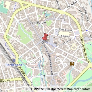 Mappa Corso Vittorio Emanuele II, 1, 33170 Pordenone, Pordenone (Friuli-Venezia Giulia)