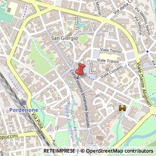 Mappa Corso Vittorio Emanuele II, 9, 33170 Pordenone, Pordenone (Friuli-Venezia Giulia)