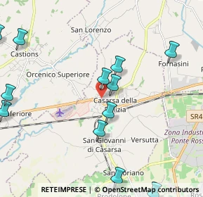 Mappa Viale Aldo Moro, 33072 Casarsa della delizia PN, Italia (2.55667)