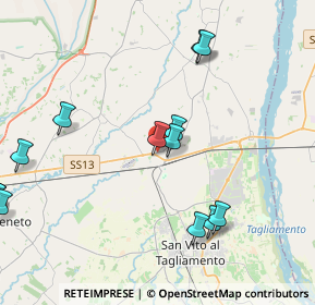 Mappa Viale Aldo Moro, 33072 Casarsa della delizia PN, Italia (4.89077)