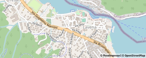 Mappa Lavena Ponte Tresa