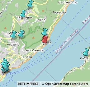 Mappa Corso Belvedere, 28823 Ghiffa VB, Italia (3.23286)