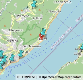 Mappa Corso Belvedere, 28823 Ghiffa VB, Italia (3.67364)