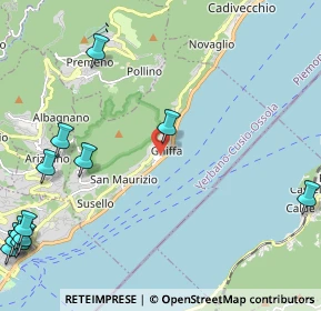 Mappa Corso Belvedere, 28823 Ghiffa VB, Italia (3.28917)