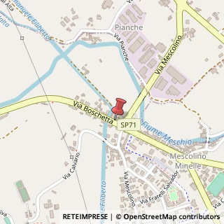 Mappa Via Boschetta, 45, 31014 Colle Umberto, Treviso (Veneto)