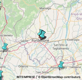 Mappa Piazzetta Aldo Furlan, 33170 Pordenone PN, Italia (31.012)