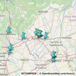 Mappa Via dello Stadio, 33170 Pordenone PN, Italia (15.18167)