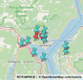 Mappa Verbano-Cusio-Ossola, 28921 Verbania VB, Italia (5.29636)