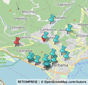 Mappa Verbano-Cusio-Ossola, 28921 Verbania VB, Italia (1.97)