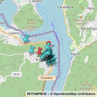 Mappa Via Ponte Tresa, 21050 Brusimpiano VA, Italia (0.59125)