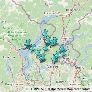 Mappa Via Uberto da Masanzana, 21030 Mesenzana VA, Italia (10.065)