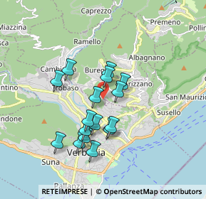 Mappa Via Reginetta Francioli, 28921 Verbania VB, Italia (1.44125)