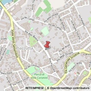 Mappa Via Don Giovanni Bosco,  24, 34170 Gorizia, Gorizia (Friuli-Venezia Giulia)
