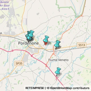 Mappa Via Musil, 33084 Pordenone PN, Italia (3.10364)