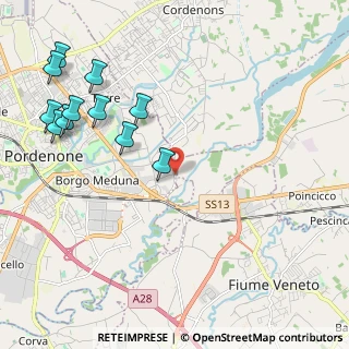 Mappa Via Musil, 33084 Pordenone PN, Italia (2.55545)