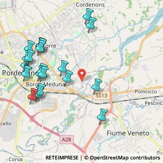 Mappa Via Musil, 33084 Pordenone PN, Italia (2.439)