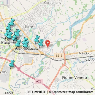 Mappa Via Musil, 33084 Pordenone PN, Italia (2.89357)