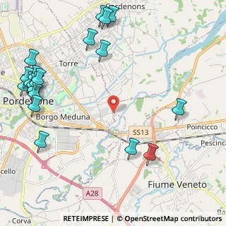 Mappa Via Musil, 33084 Pordenone PN, Italia (2.98)