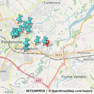Mappa Via Musil, 33084 Pordenone PN, Italia (2.41615)