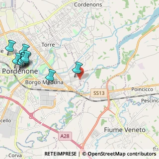 Mappa Via Musil, 33084 Pordenone PN, Italia (2.89545)