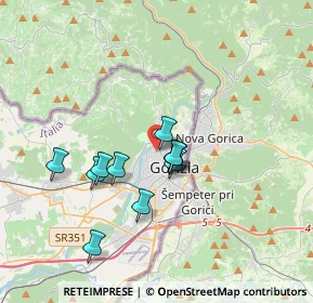 Mappa Via dei Torriani, 34170 Gorizia GO, Italia (2.83545)