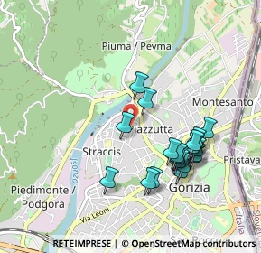 Mappa Via dei Torriani, 34170 Gorizia GO, Italia (0.8995)