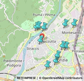 Mappa Via dei Torriani, 34170 Gorizia GO, Italia (0.92455)