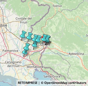 Mappa Via dei Torriani, 34170 Gorizia GO, Italia (7.94273)
