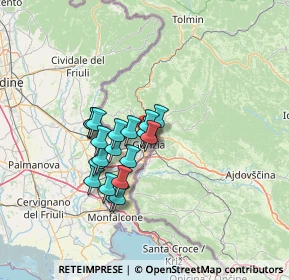 Mappa Via dei Torriani, 34170 Gorizia GO, Italia (9.5595)