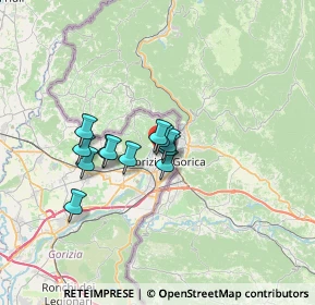 Mappa Via dei Torriani, 34170 Gorizia GO, Italia (4.60333)
