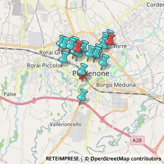Mappa Via Reghena, 33170 Pordenone PN, Italia (1.45842)