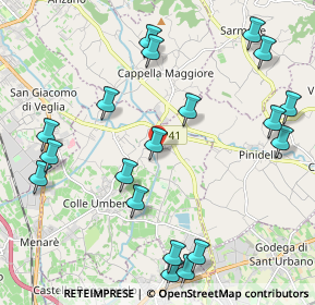 Mappa Via Fratelli Bandiera, 31014 Colle Umberto TV, Italia (2.47421)