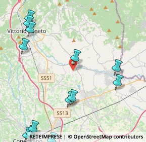 Mappa Via Fratelli Bandiera, 31014 Colle Umberto TV, Italia (5.89846)