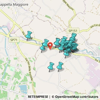 Mappa Via Galileo Galilei, 31016 Cordignano TV, Italia (0.70769)