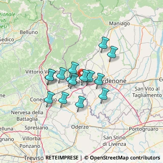 Mappa 33077 Sacile PN, Italia (10.12867)
