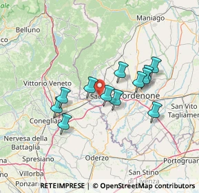 Mappa 33077 Sacile PN, Italia (11.53417)