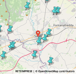 Mappa 33077 Sacile PN, Italia (6.2905)