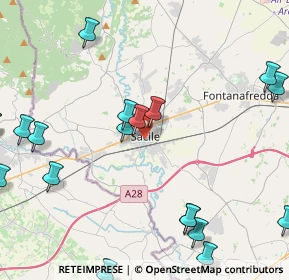 Mappa 33077 Sacile PN, Italia (5.912)