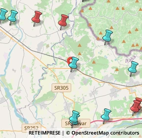 Mappa Via Sesariole, 34071 Cormons GO, Italia (6.72)