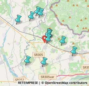 Mappa Via Sesariole, 34071 Cormons GO, Italia (3.32417)