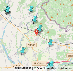 Mappa Via Sesariole, 34071 Cormons GO, Italia (5.32083)