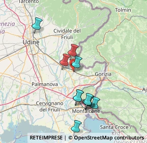 Mappa Via Sesariole, 34071 Cormons GO, Italia (14.32909)