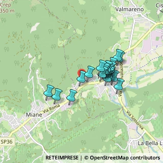 Mappa Via S. Tomio, 31051 Follina TV, Italia (0.671)