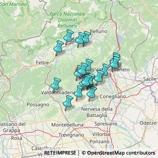 Mappa Via S. Tomio, 31051 Follina TV, Italia (9.75)